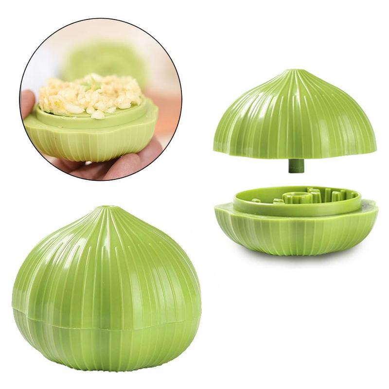 Nette Zwiebel bilden Obst Gemüse Brecher Schäler Knoblauch Presse Stampfer Mühle Zerhacker Dicer Küche Zubehör Gerät Werkzeug