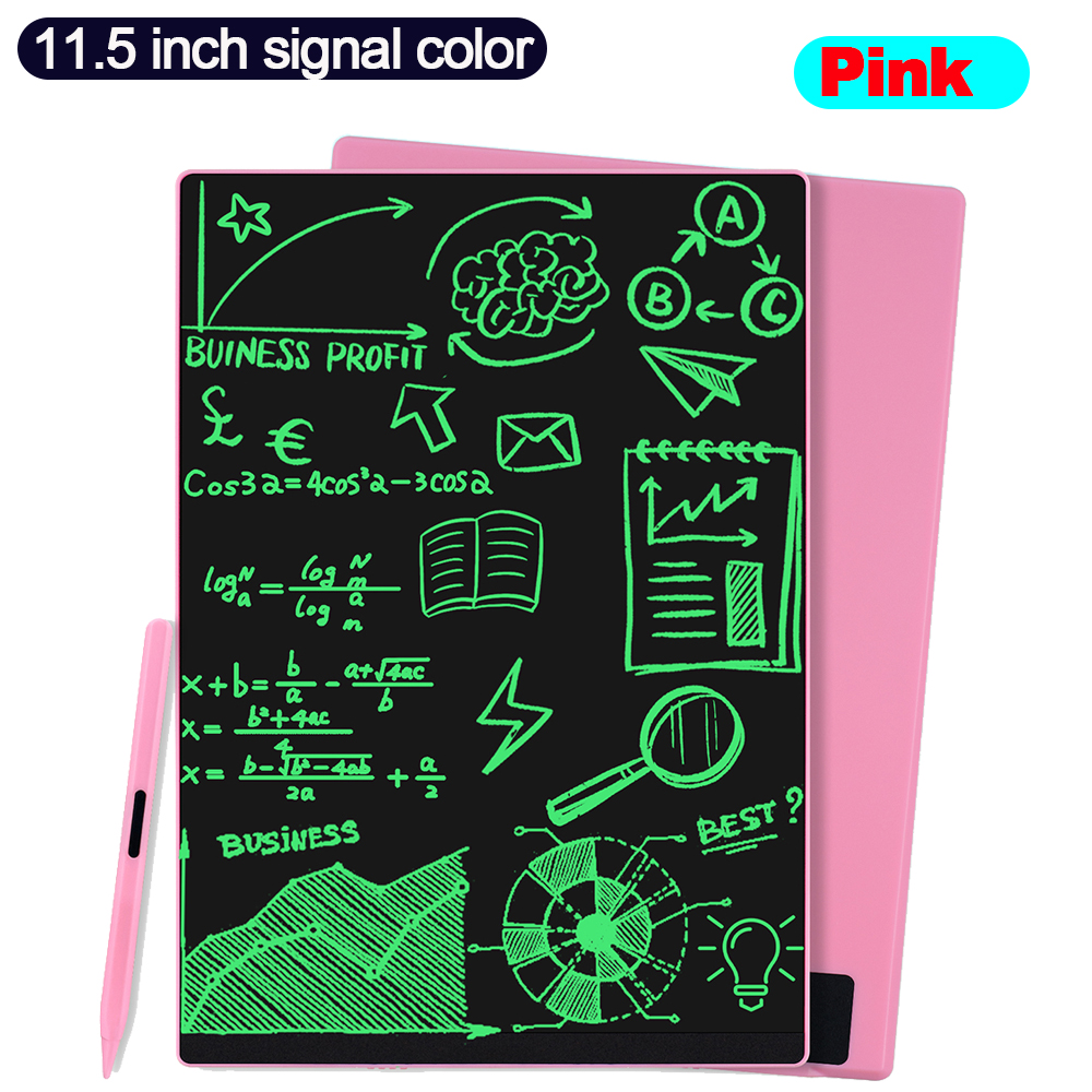 11.5/9.5Inch Ultrathin Drawing Board Full LCD Screen Writing Tablet Digital Graphic Electronic Handwriting Pad for Work and Home: 11.5 Signal Pink