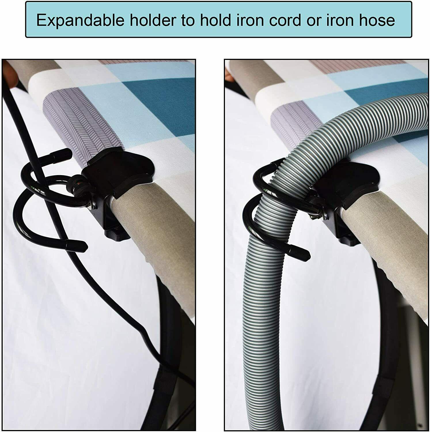 Steam Iron Cord Holder Cord Minder with Universal Clip,Flexible Iron Cord Minder