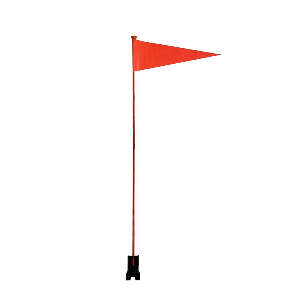 1.2M Veiligheid Vlag Driehoekige Fiets Kinderen Fiets Banner Met Montagebeugel Fietsen Draagbare Stofdicht Fietsen Onderdelen