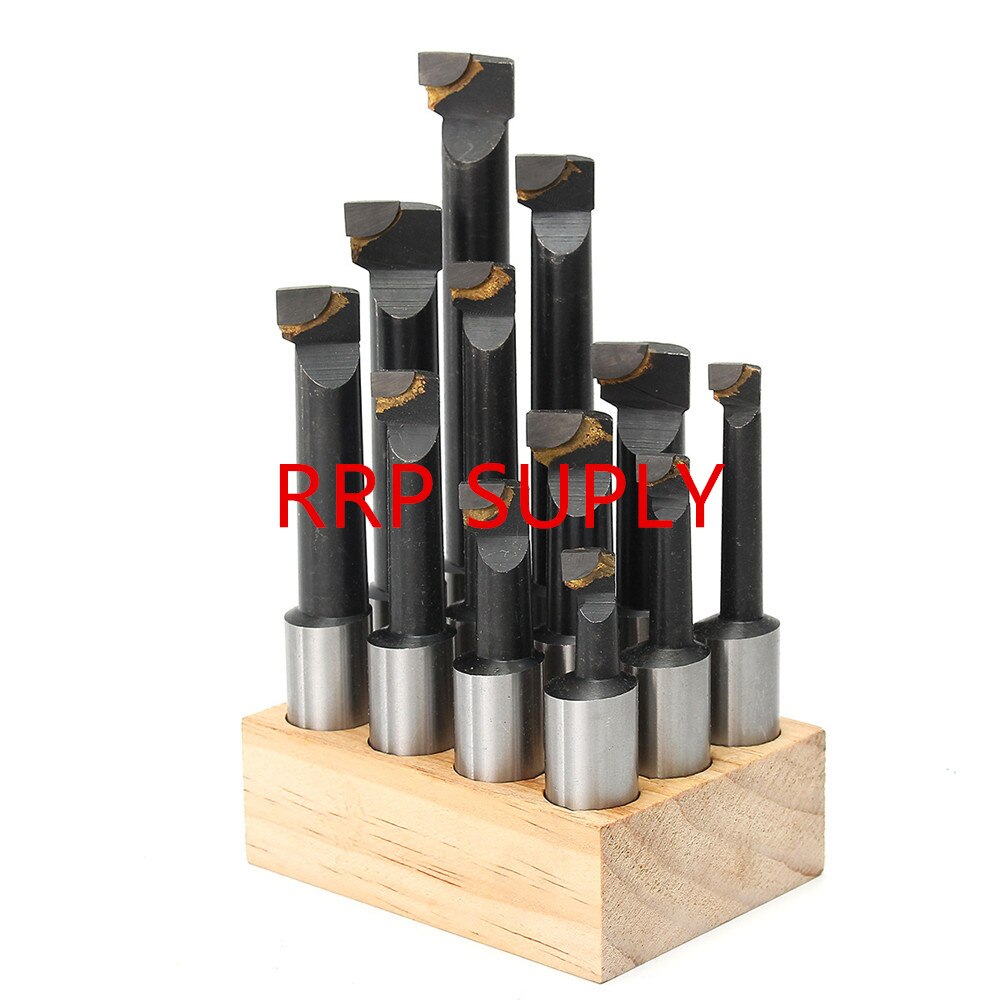 18mm 12pcs Carbide tipped boring bar set for F1-18 boring head (Diameter 75mm)