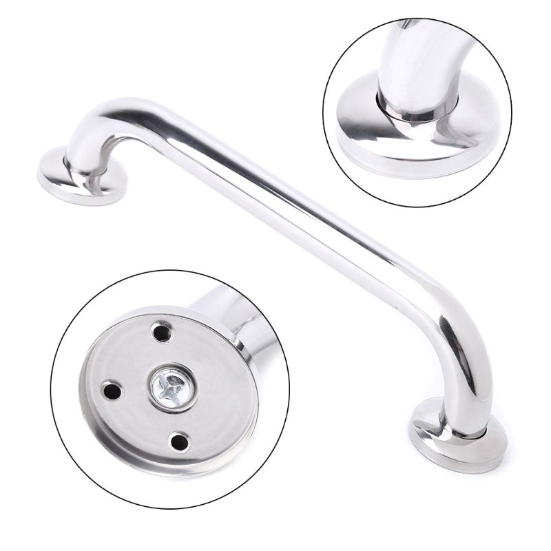 30/40/50Cm Rvs Badkamer Bad Leuning Grab Bar Douche Veiligheid Ondersteuning Handvat Handdoekenrek HX6D