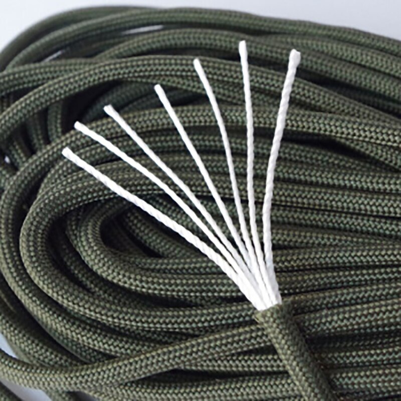 20M Paracord 550 Paracord Parachute Cord Lanyard Rope Mil Spec Type III 7 Strand Climbing Camping Survival Paracord