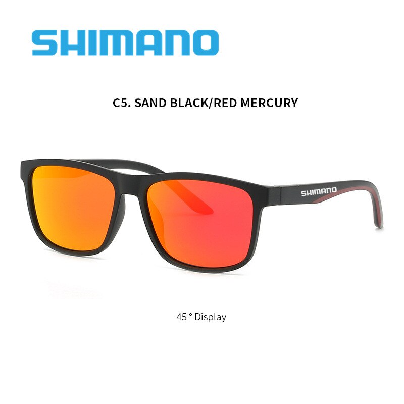 Shimano Vissen Bril Outdoor Sport Vissen Zonnebril Mannen Bril Fietsen Klimmen Zonnebril Gepolariseerde Vissen Bril: 05