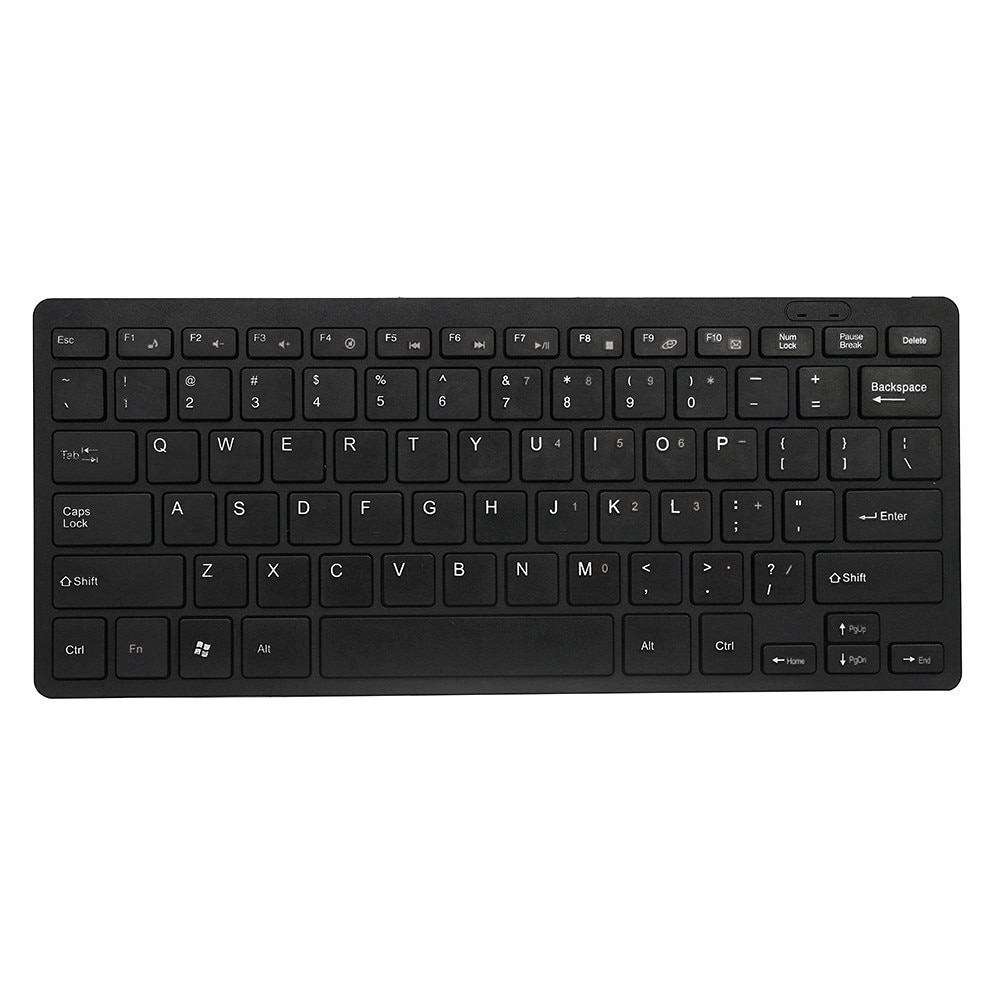 Slim Black 2.4GHz Cordless Wireless Gaming Keyboard and Mouse Set For PC Desktop Laptop computers#ZS