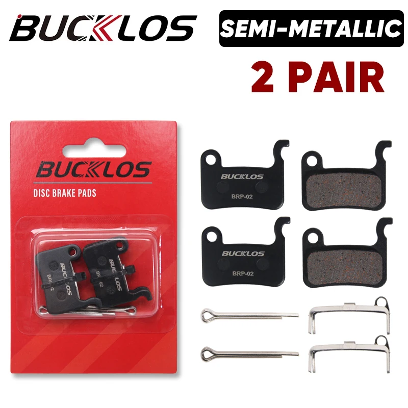 BUCKLOS Fahrradbremsbeläge für SHIMANO A01S M07 M535 MTB hydraulische Scheibenbremsbeläge Rennrad Scheibenbremsbeläge MTB BMX Fahrradteile: Burgunderrot