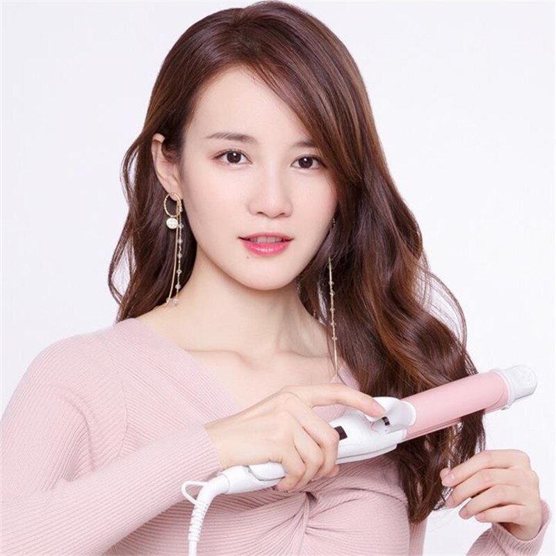 100% Original Vivid&amp;Vogue VAV-055A Hair curler Curling iron straight roll ceramic anion not harm hair omelet head perm 32MM