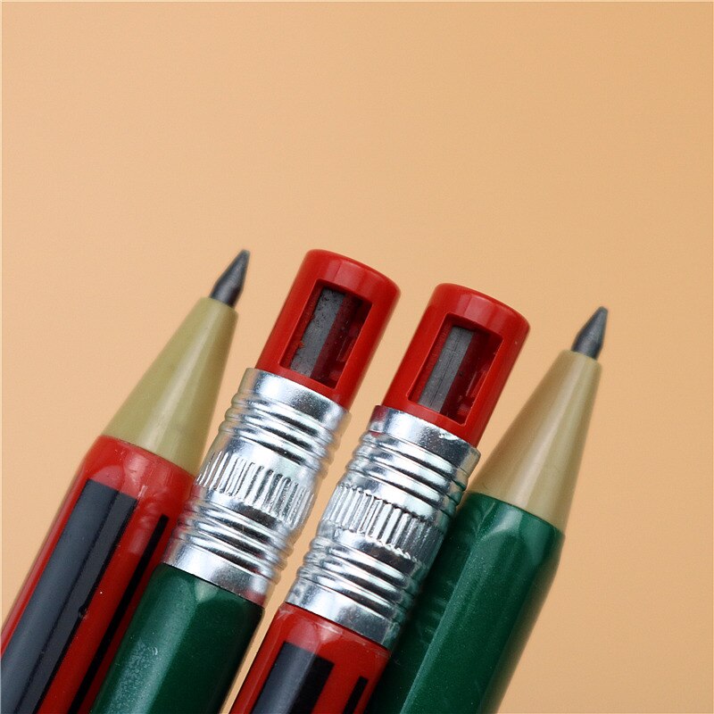 1pcs mechanical pencil 2.0mm Long refill Student painting writing 2B pencil with mini sharpener