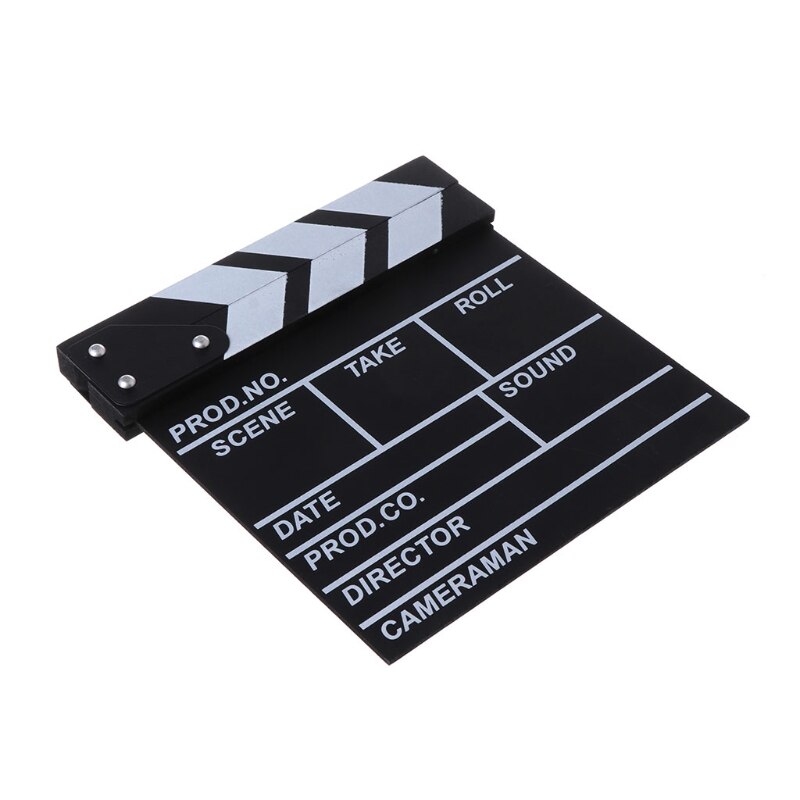 SIV Film Director's Clapper Board HOLLYWOOD Movie Scene Clapboard Photography Props