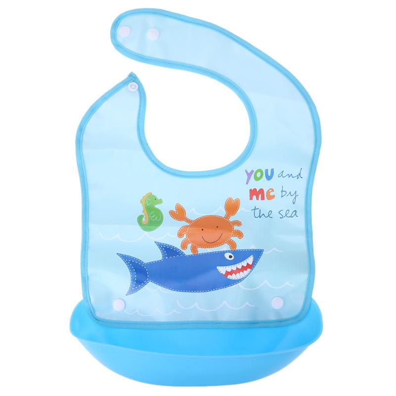 Abnehmbare Baby Lätzchen Nachahmung Silikon Wasserdichte Schürzen Baby Lätzchen Bandana Karikatur Fütterung Reis Lätzchen Baby Speichel Handtuch Baby Futter: 06