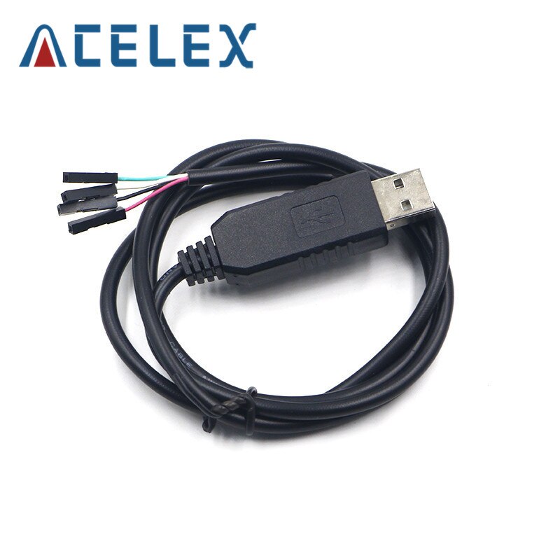 Smart Elektronica PL2303 PL2303HX Usb Naar Uart Ttl Kabel Module 4 P 4 Pin RS232 Converter Seriële Lijn Ondersteuning Linux mac Win7