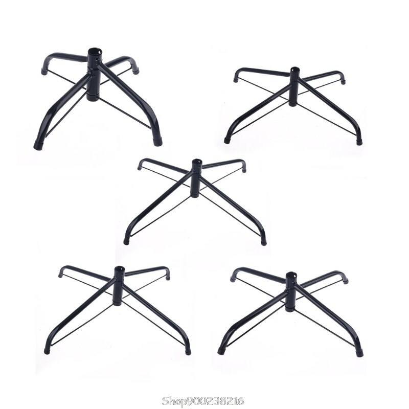 30/35/40/45/50cm Christmas Tree Base Stand Foldable Iron Bracket Xmas Tree Bottom Holder Christmas Decor Parts D24 20