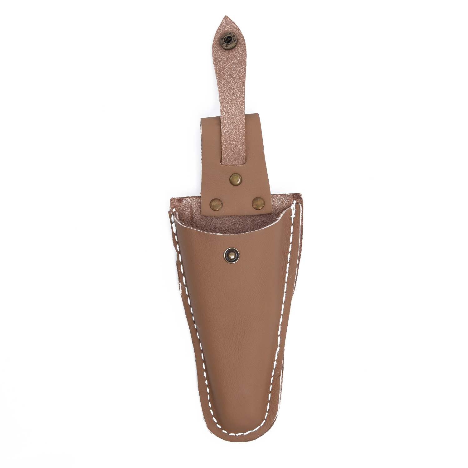 Bolsa de almacenamiento de tijeras de podar, bolsa de almacenamiento de Material de cuero, hebilla portátil para herramientas de recorte de jardinería