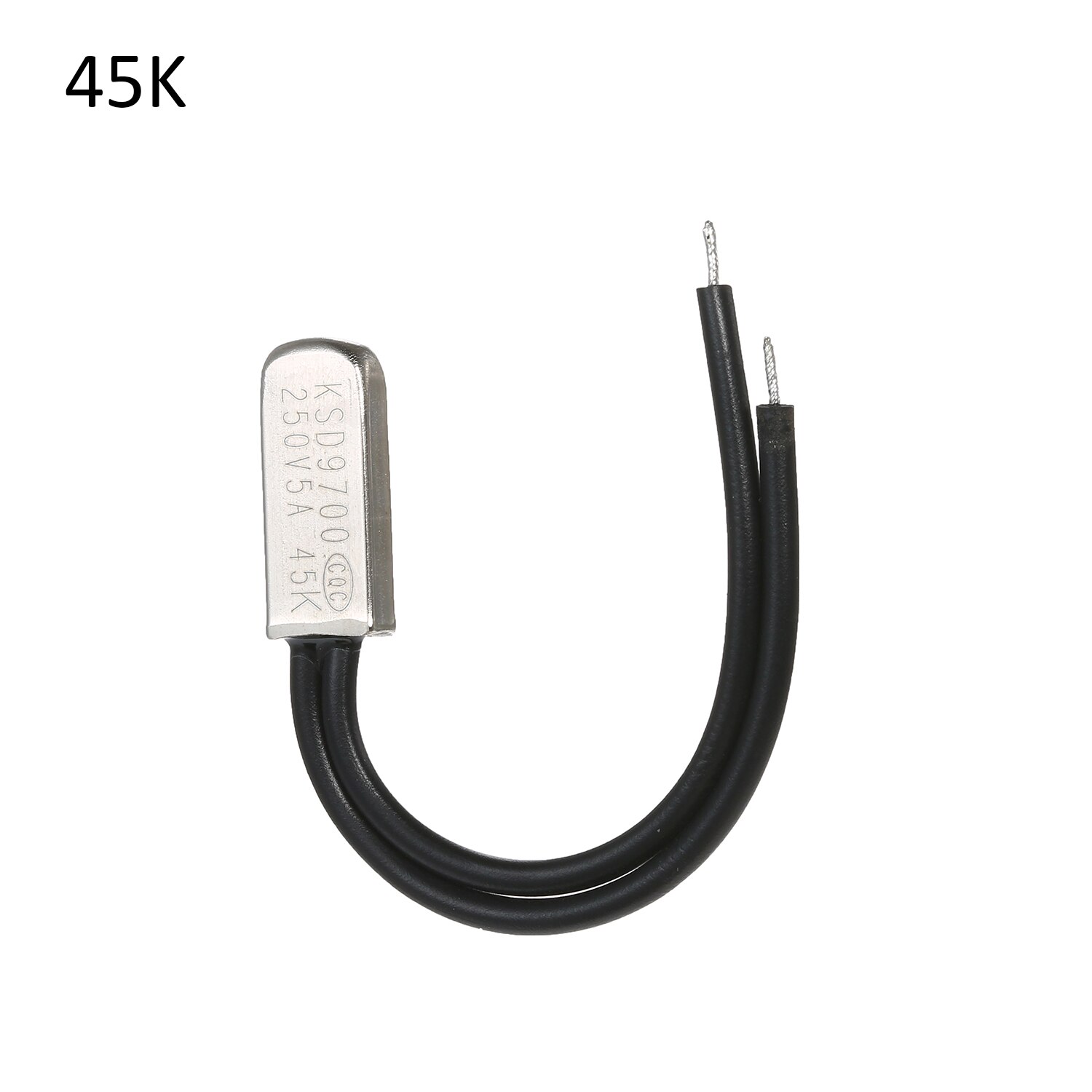 5pcs KSD9700 N.O Temperature Switch Normally Opened Thermal Switch Thermostat Thermal Protector Pack of 5pcs Heat Protector