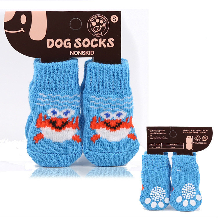 perro Calcetines Navidad Año mascotas Calcetines 4 unids/set Hond Perros Chien cachoro Dla Psa Gratis Para O Brasil Caes Calcetines