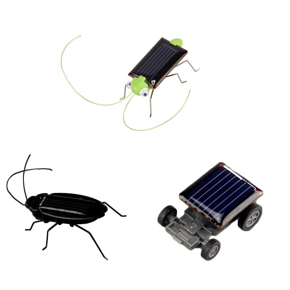Creatieve Gadget Solar Power Robot Insect Auto Spider Voor Kinderen Kerstmis Speelgoed Festival Zonne Speelgoed Jongen