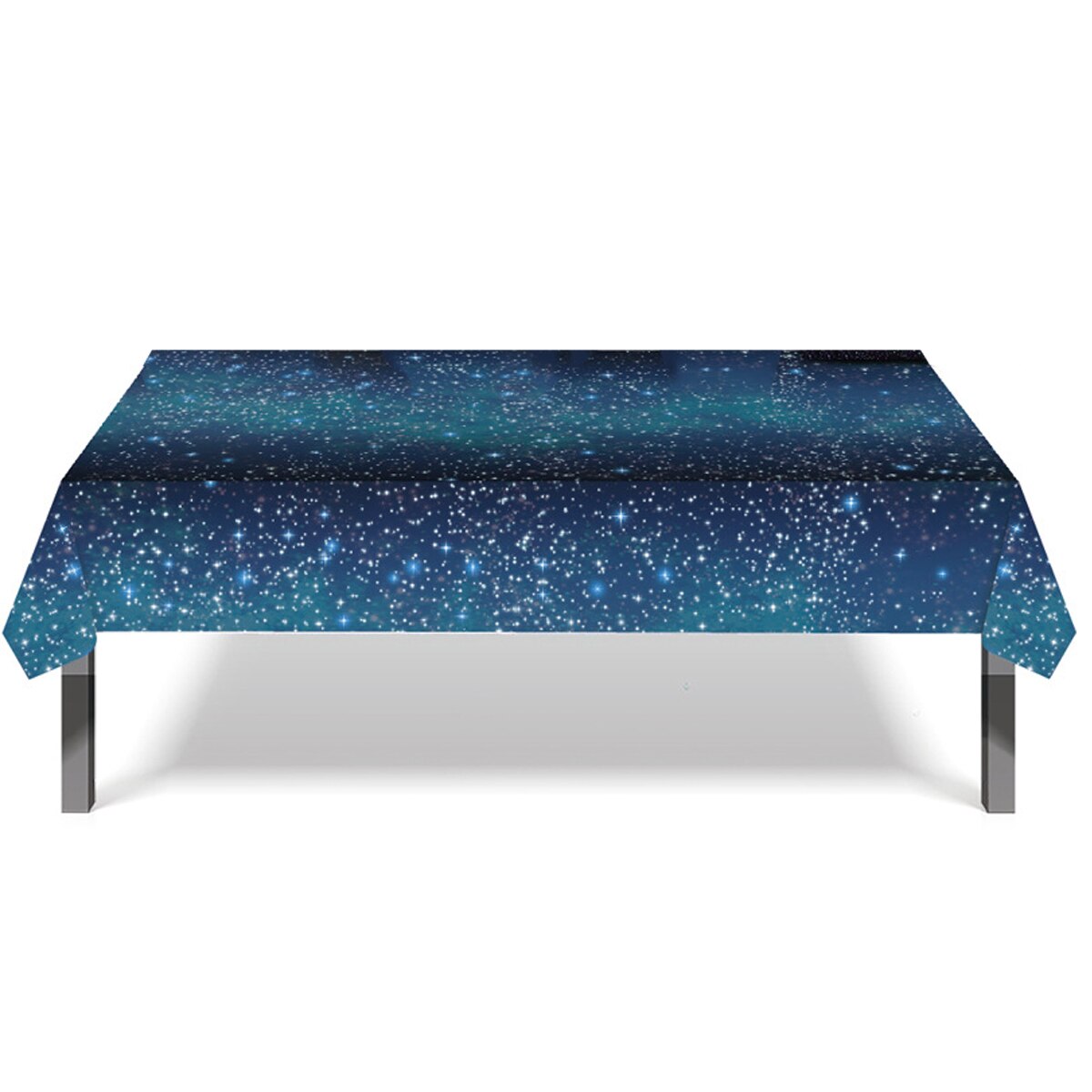 86pcs Tableware Set Space Planet Party Plate Napkins Cups Stars Party for Happy Birthday Party Supplies Universe Decorations: 1pcsTablecloth