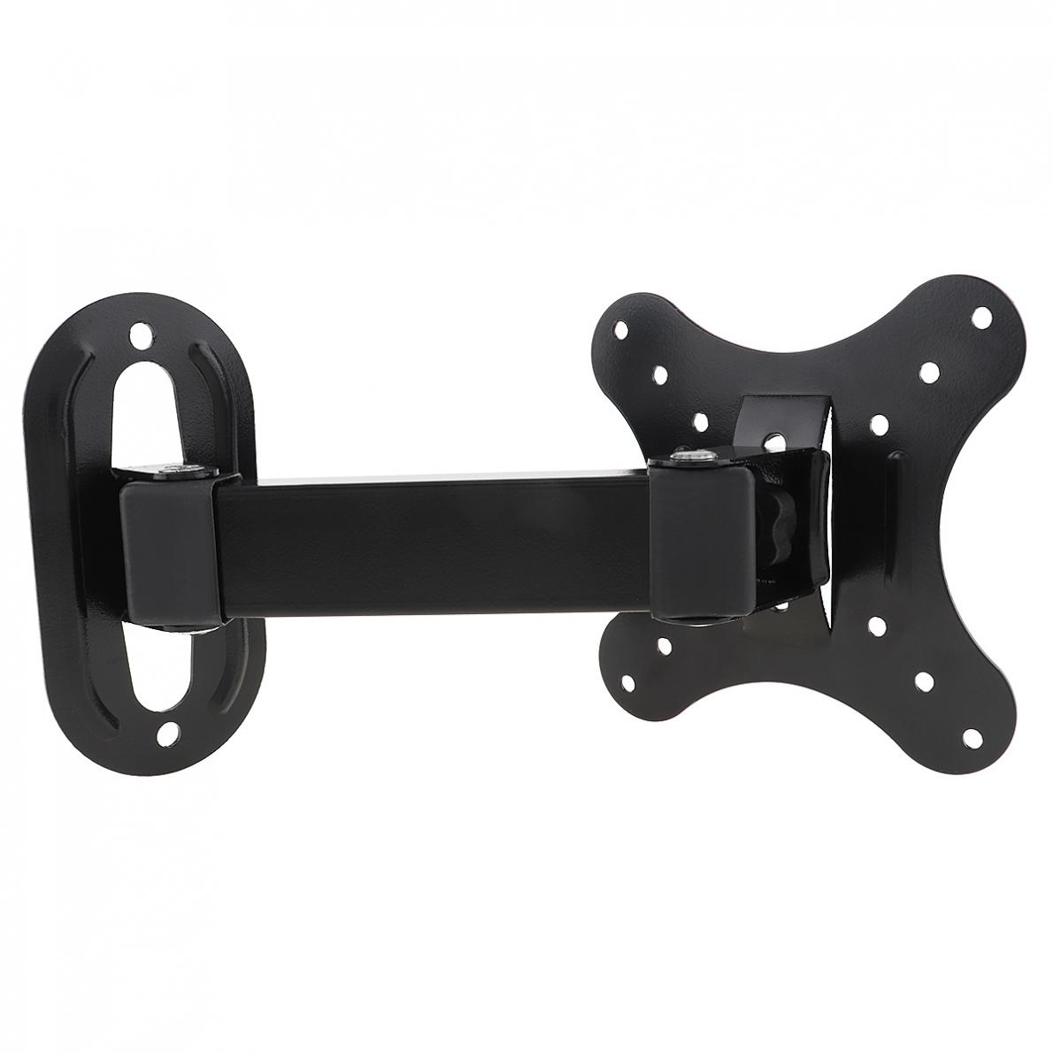 Universal 10KG Adjustable TV Wall Mount Bracket Flat Panel TV Frame Support 15 Degrees Tilt with Gradienter14-26 Inch LCD LED