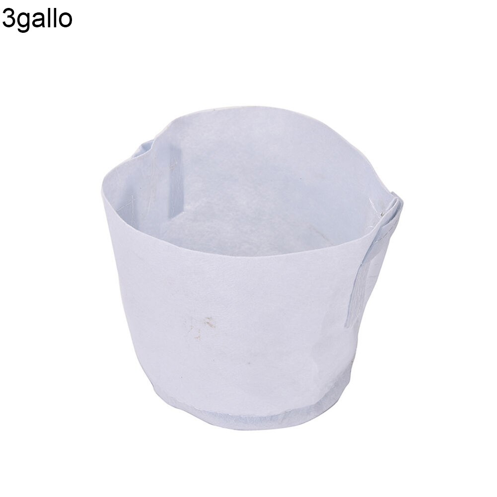 2/3/5/7/17 liter stoff vokse poser pustende pottemaker planter råtne posere beholder plante smarte pottemaker med håndtak hageartikler: 3 liter