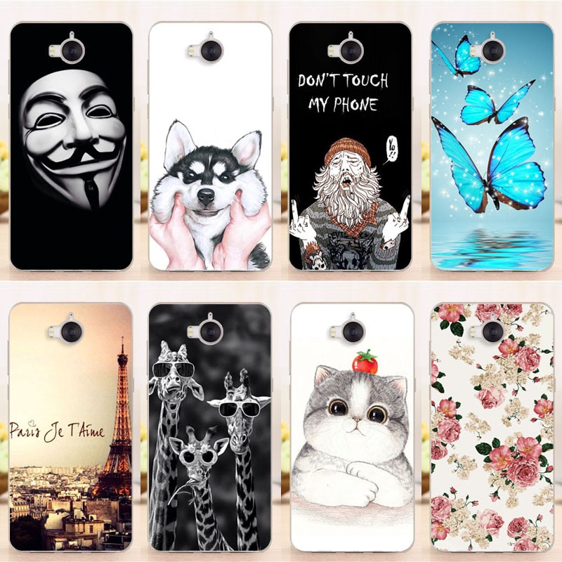 Powrót modne etui do Huawei Nova młody Mya-L41 Mya-L11 Mya L41 Mya L11 coque etui na telefony Funda dla Huawei Y6 2017/Y5 2017