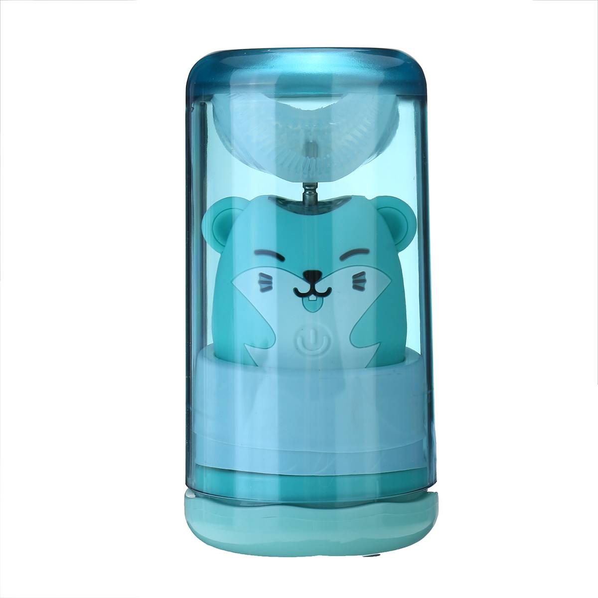 360° Sonic Automatic Electric Toothbrush With UV Light for Aged 2-13 Kid 3 Modes USB Charging IPX7 Waterproof Whitening Teeth: Blue Mouse 7-13