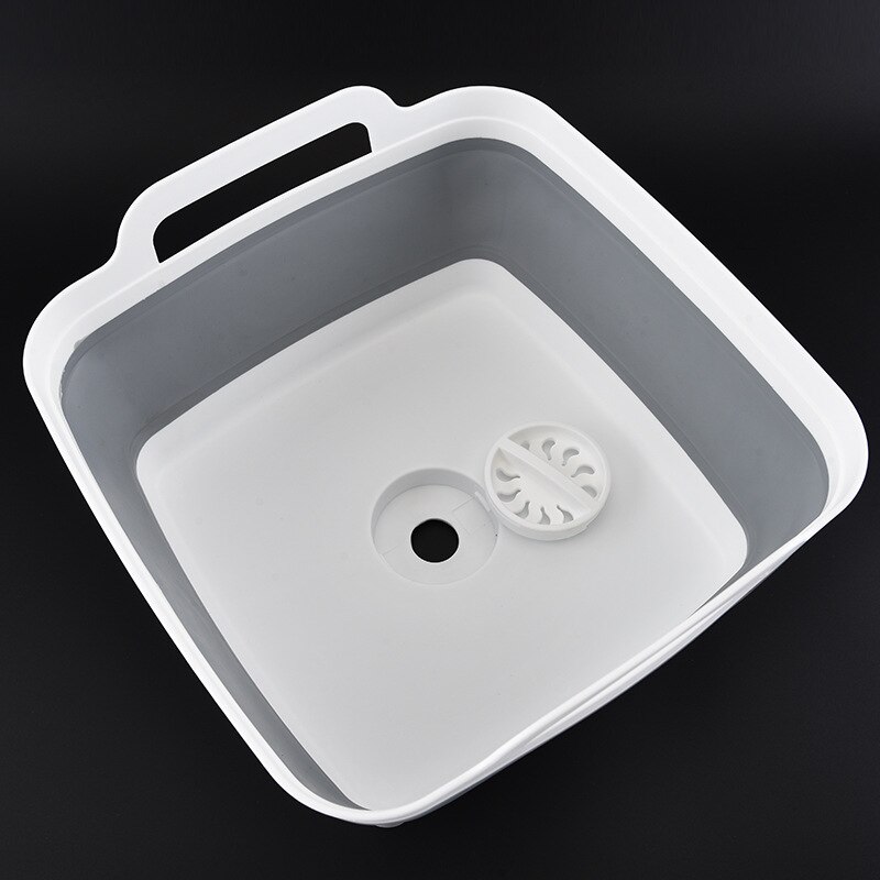 Kreatywny żel krzemionkowy chowany składany zlew umywalka wielofunkcyjny kosz asfaltowy kuchnia owoce i warzywa otrzymują kosz
