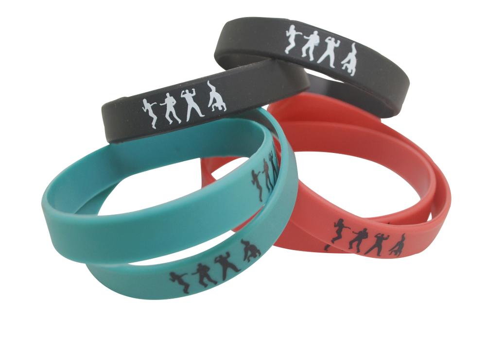 2pcs/lot 2000-2500ions Silicone Band Power Energy Hologram Bracelets Bangle Wristbands With Sport Silicon Bracelet