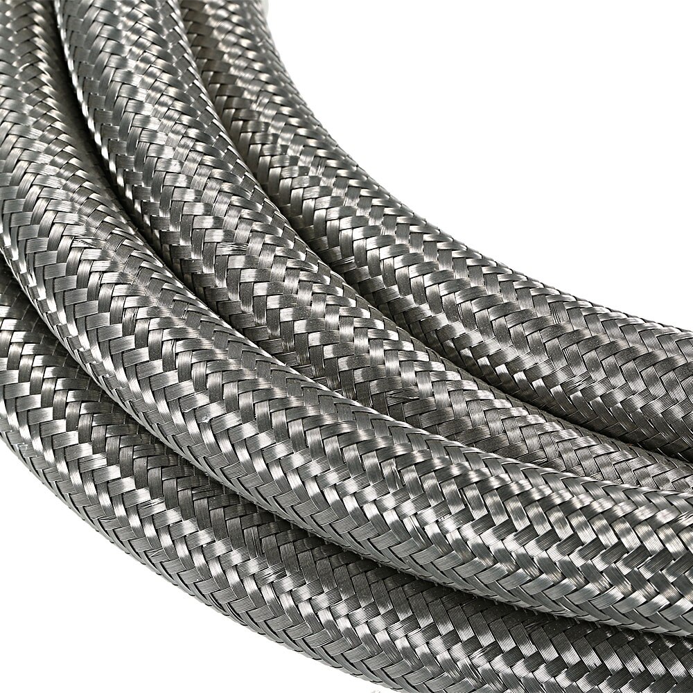 1.5M 2M 3M Car Fuel Hose Stainless Steel Braided Hose AN6 Fuel Hose Oil Cooler Hose Car Engine Part Car Accessories