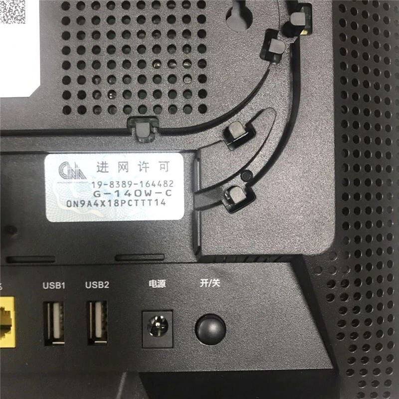 Original g-140w-c gpon Alcatel Lucent onu wifi for nokia 1pot 4ge 2.4/5ghz WIFI, English firmware