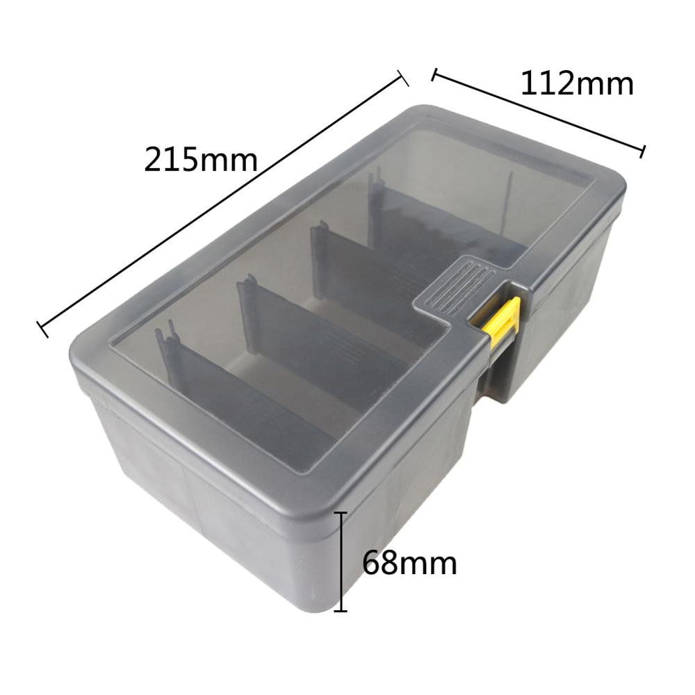 Waterproof Fishing Tackle Box Fishing Lure Spoon Hook Bait Storage Case Utility Box Carp Portable Outdoor Fishing Accessories: 5