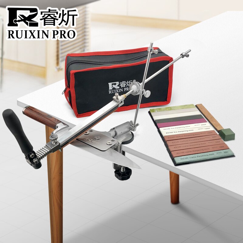 Expert Knife Sharpener Fixed Grinder Aluminum alloy Angle Sharpening System Whetstone Kitchen Tool Metal Material