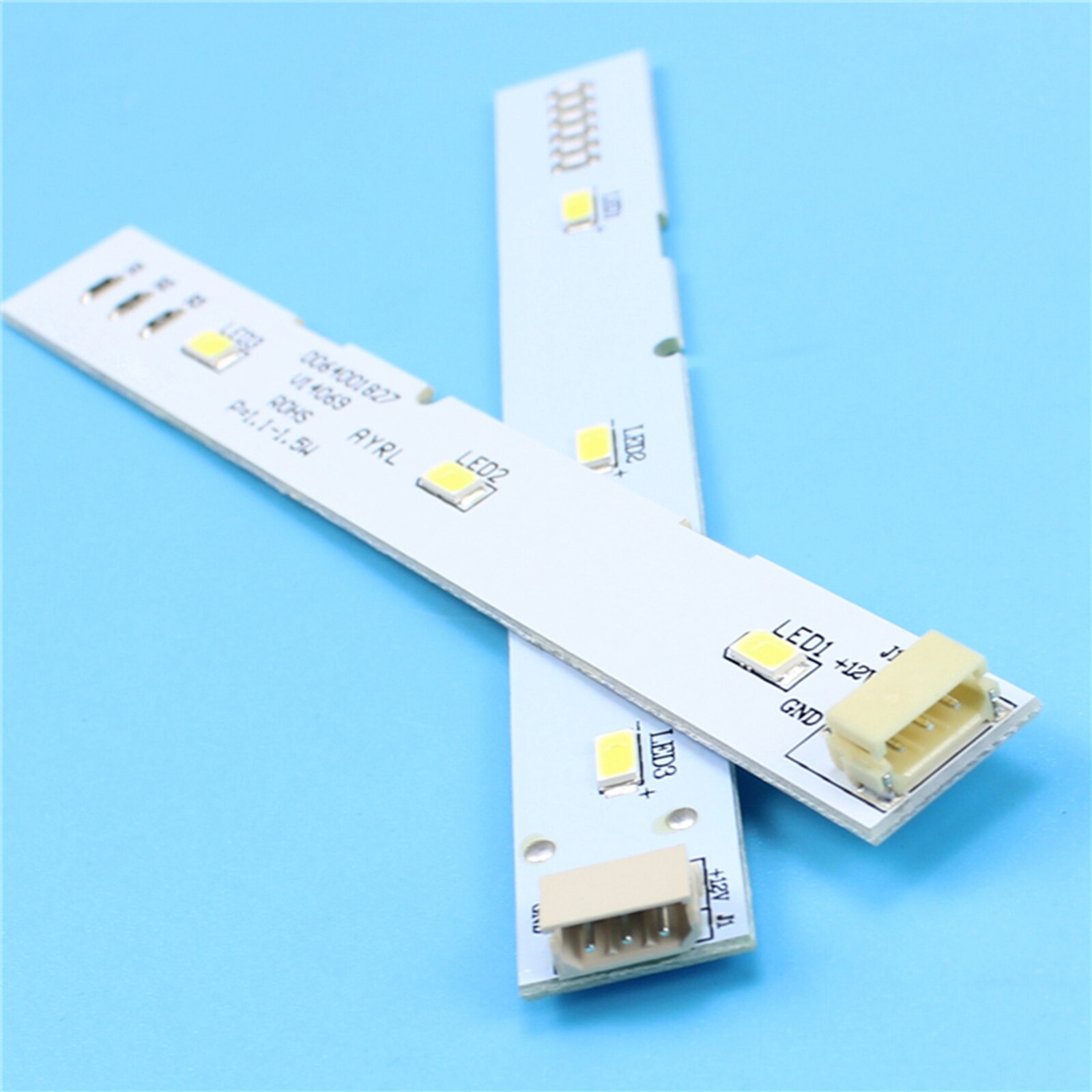 1Pcs Fridge LED Backlight strip lamp For Haier BCD-575WDBI 0064001827 Front-door Refrigerator freezer LED Lamp Bar Accessories