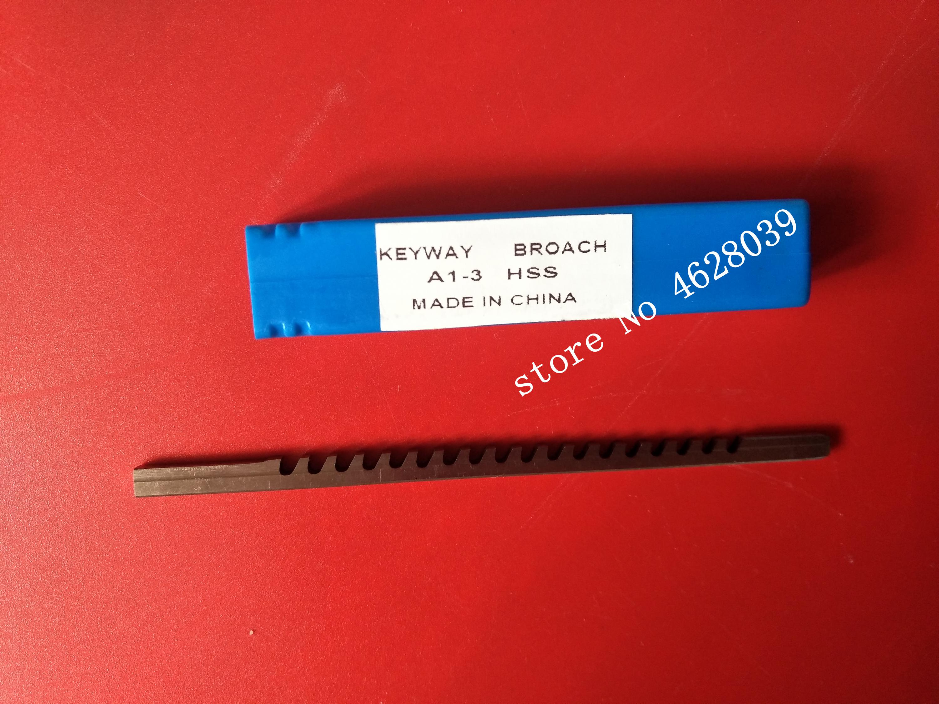 HSS Keyway Broach With Shim High Speed Steel Broaching Tools 3mm A Push