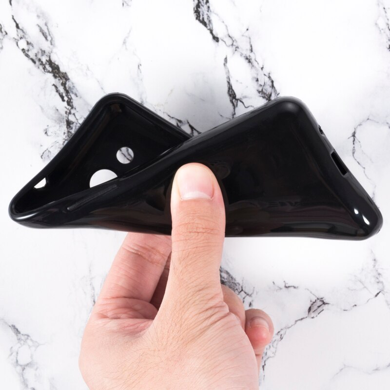Pu lederen telefoonhoesje met houtnerf voor samsung galaxy core 2, flip-book case, zakelijke portemonneehoes, zachte siliconen achterkant: Zwarte zachte siliconen
