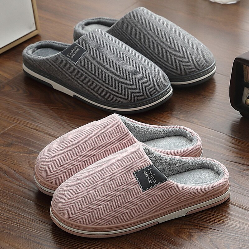 Litthing Vrouwen Winter Warm Bont Slippers Mannen Dames Jongens Meisjes Huis Schoenen Comfort Platte Hak Thuis Indoor Slaapkamer Zapatilla Mujer
