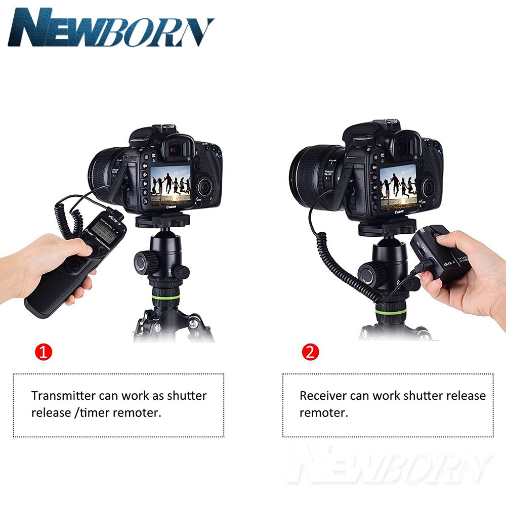 Temporizador Remoto sem fio Para Sony A900, A850, A700, A580, A560, A550, A500, A350, A300, A200, A100, A99, A77, A77II, A67, A65, A57, A55, A37, A35, A33
