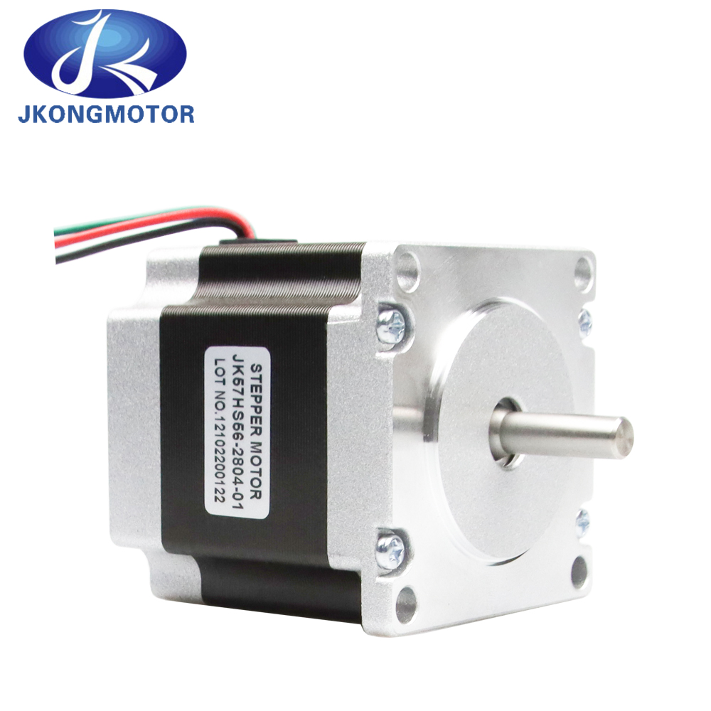 Jkongmotor – moteur pas à pas Nema 23, 1,26 nm, 4 têtes, 2,8 a, 57, pour imprimante 3D, fraiseuse de gravure CNC
