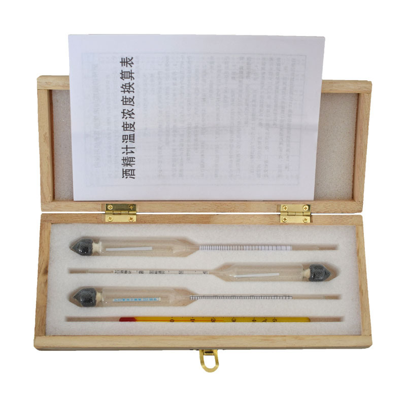 Alcohol Meter for Vodka Whiskey Alcoholmeter In Box (0-40%, 30-70%, 70