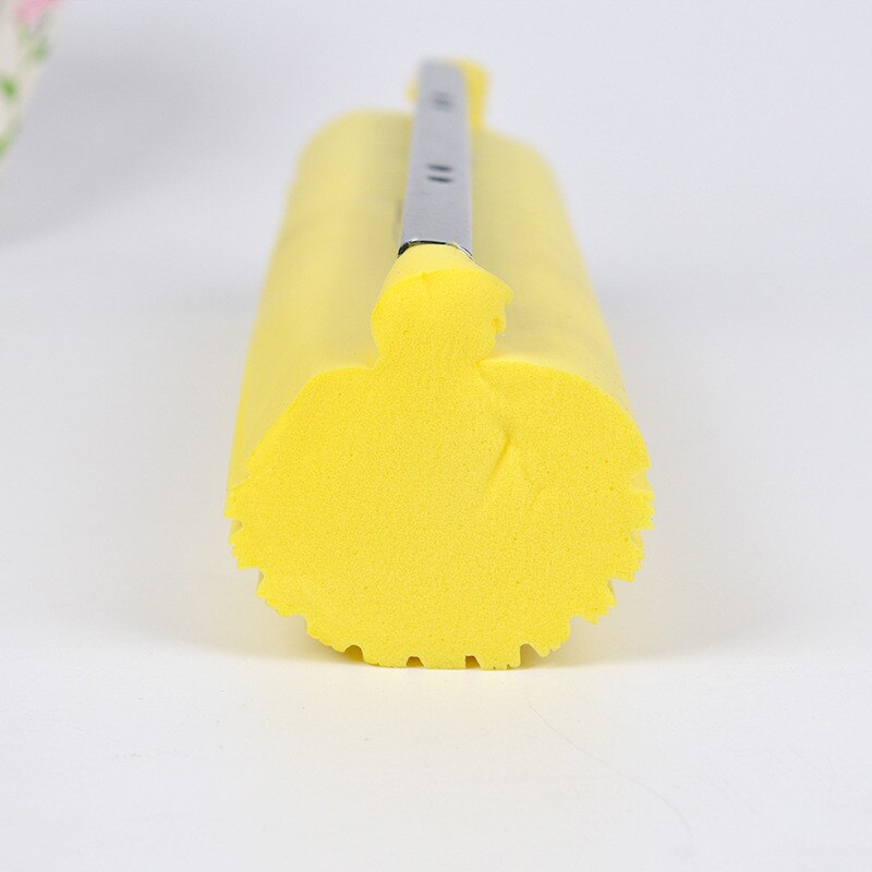2 Pcs Two Size Sponge Mop Head Replacement Parts Refill Mops Pad Sponge Head for Mops Folded Squeeze Water Carton Flow System