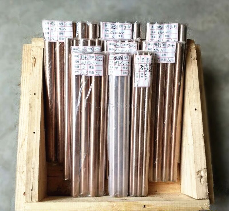 thumbnail image 2 of 99.9% Pure Copper Rod – 5mm X 200mm – Solid Cylinder Stick For Electrode 2 of 5