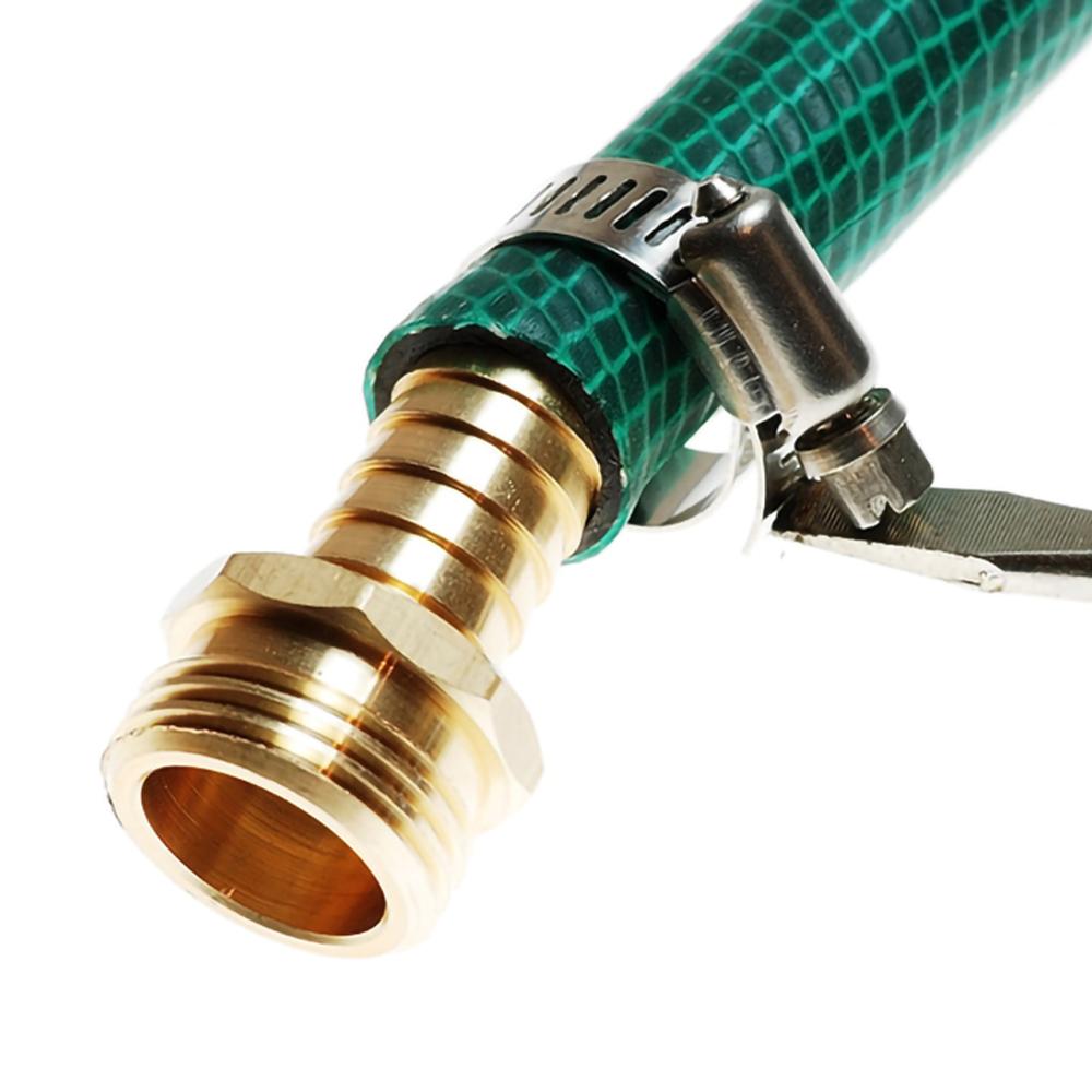 Garden Hose Repair Mender Kit Hose Connector 3/4 Male Female Connector Set Garden Watering Irrigation System