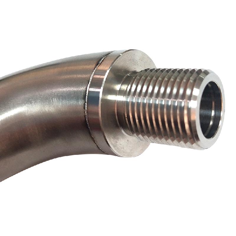 M18X1.5 O2 Angled Oxygen Sensor Lambda Extension Spacer Brass For Decat /Hydrogen