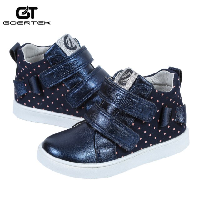 GT GOERTEK Toddler Girls New Fashion Boots bambini pelle Botas Mujer primavera autunno Infant bambini stivaletti Baby Botas Para Menina: BLUE / 21