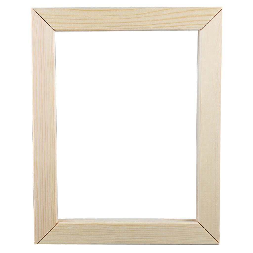 Large DIY Canvas Paintings Frame Natural Wood Photo Frame Diamond Painting Frame Wall Art Large Posters Hanger Frame Home Decor: A