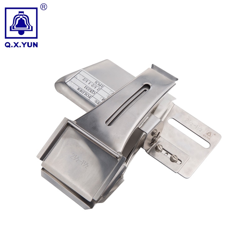Made In TAIWAN F307 Two Pieces Waist Band Folder Attach waist band sewing machine parts Folder Binger