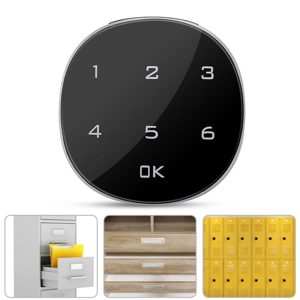 Touch Screen Digital Electronic Password Coded Lock for Cabinet Mailbox File Sauna Drawer Cabinet Safe Lock