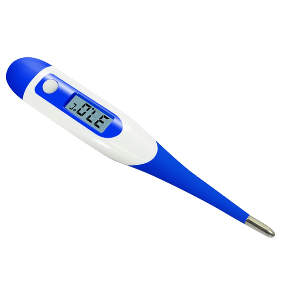 Digital elektronisk lcd-termometer voksen underarm mund kropsfeber husstandstemperatur måleværktøj blødt hoved baby voksen