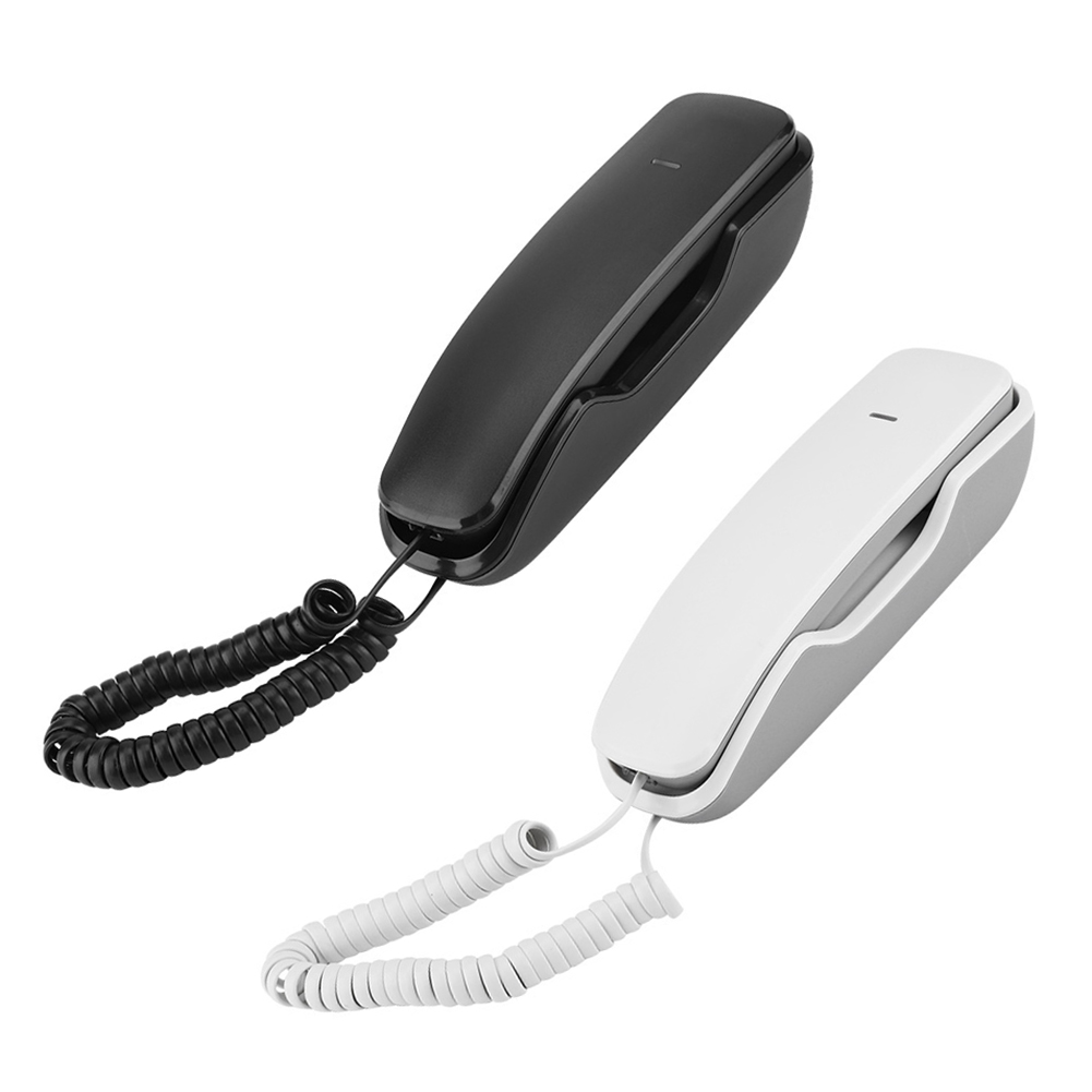 Mini Telefoon Thuis Vaste Telefoon Wandmontage Telefoon Desktop Snoer Vaste Telefoon Voor Home Office Hotel Business Mini Telefoon