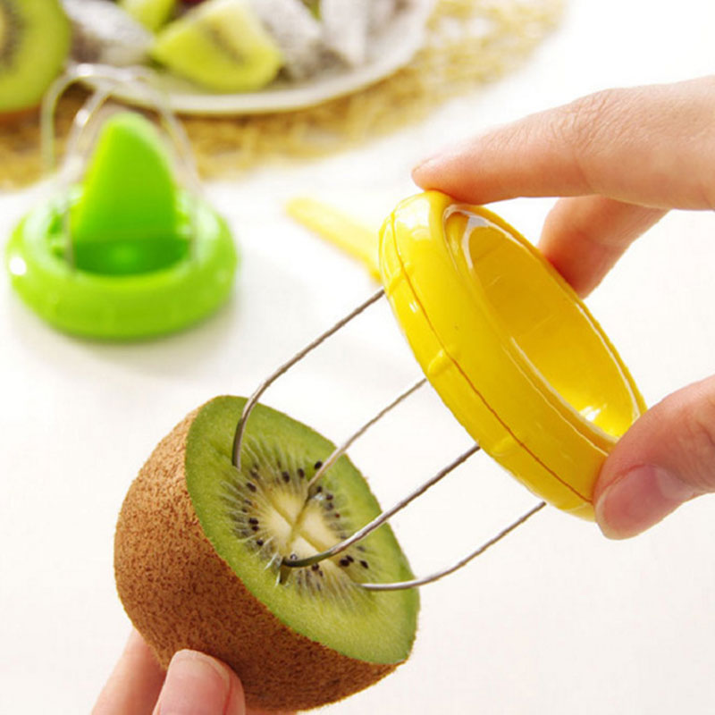 Kiwi Dunschiller Cutter Graven Corers Slicer Zachte Groente Fruit Separator Scoop Keuken Gadgets Gereedschap