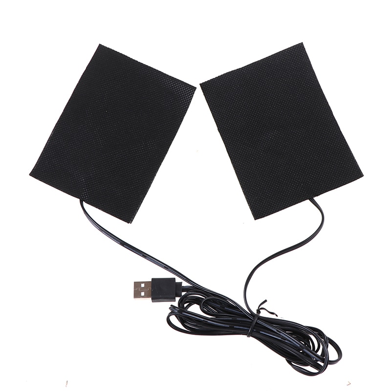 Carbon Fiber Heating Pad USB Heating Film Fever Heat Mat Winter Warm Glove